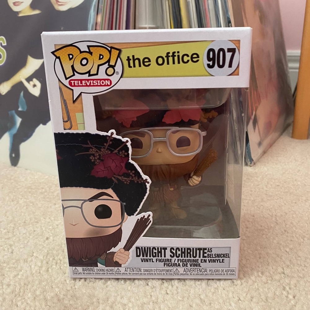 NIB NRFB the office dwight schrute as belsnickel funko pop